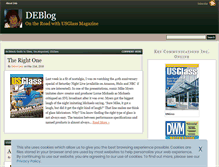 Tablet Screenshot of deblog.usglassmag.com